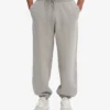 Pantalones de chándal holgados orgánicos - Gris jaspeado
