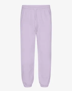 Pantalones de chándal holgados orgánicos - Lavanda suave