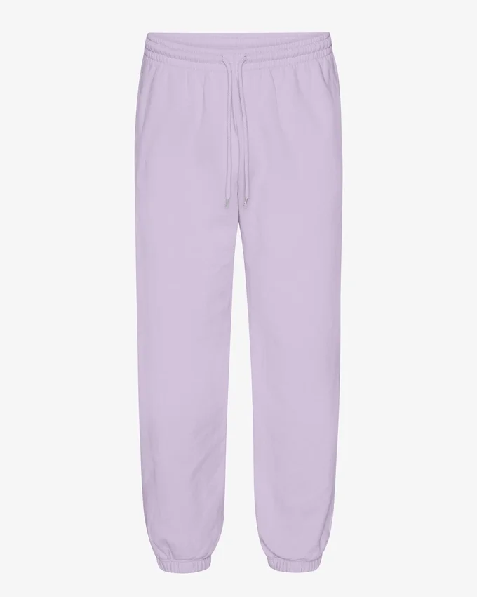 Pantalones de chándal holgados orgánicos - Lavanda suave