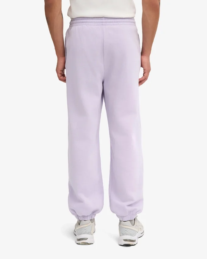 Pantalones de chándal holgados orgánicos - Lavanda suave