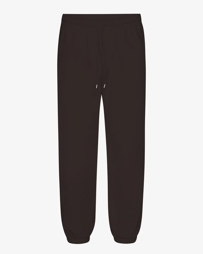 Pantalones de chándal holgados orgánicos - Marrón café