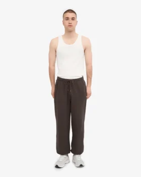 Pantalones de chándal holgados orgánicos – Marrón café