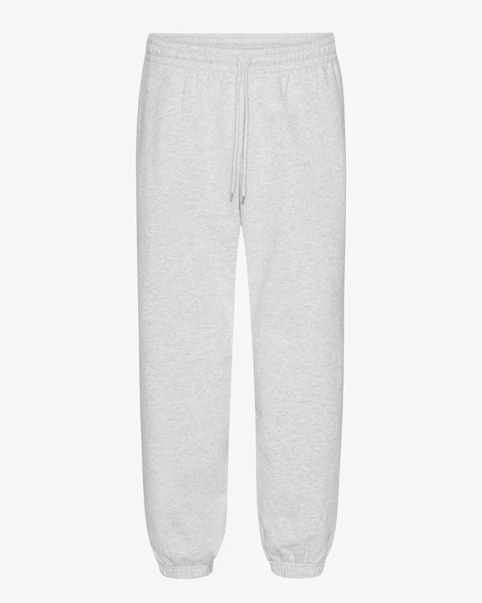 Pantalones de chándal holgados orgánicos - Mezcla de nieve