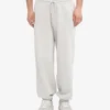 Pantalones de chándal holgados orgánicos - Mezcla de nieve