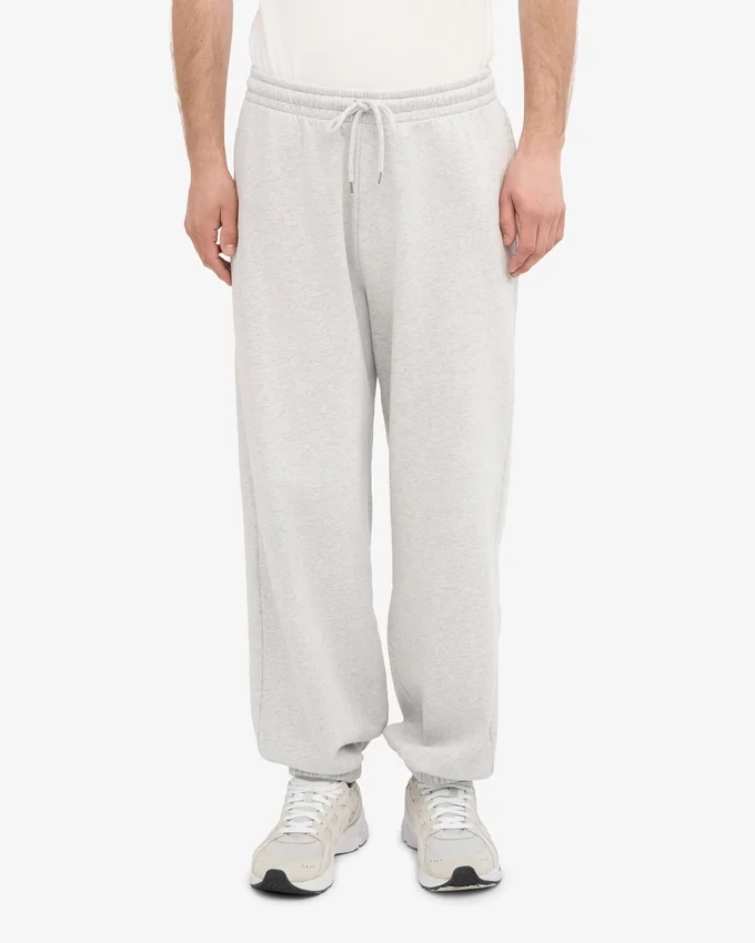 Pantalones de chándal holgados orgánicos - Mezcla de nieve