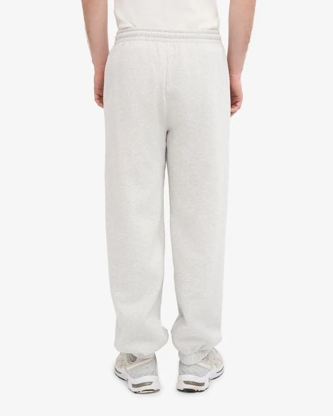 Pantalones de chándal holgados orgánicos - Mezcla de nieve