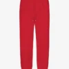 Pantalones de chándal holgados orgánicos - Rojo escarlata
