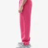 Pantalones de chándal holgados orgánicos - Rosa chicle
