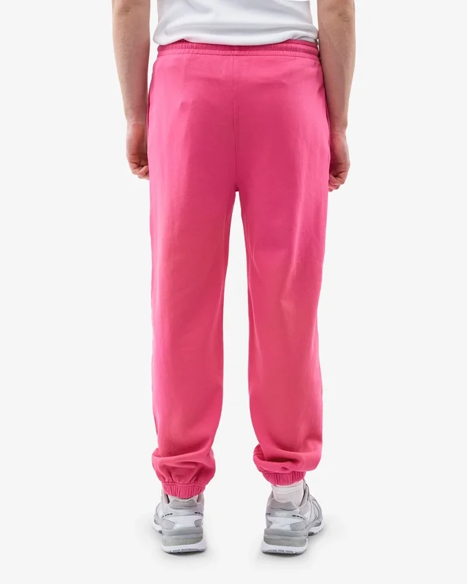 Pantalones de chándal holgados orgánicos - Rosa chicle