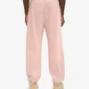 Pantalones de chándal holgados orgánicos - Rosa descolorido