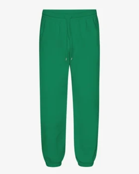 Pantalones de chándal holgados orgánicos - Verde Kelly