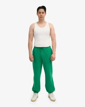 Pantalones de chándal holgados orgánicos – Verde Kelly