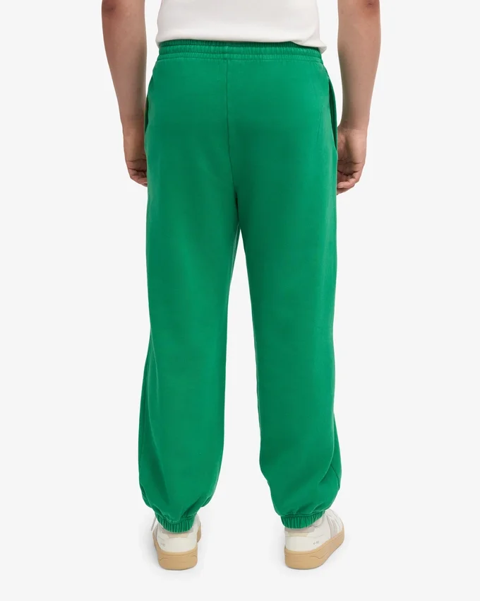 Pantalones de chándal holgados orgánicos - Verde Kelly