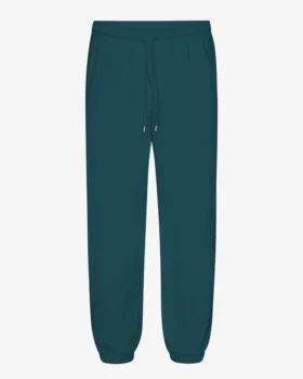 Pantalones de chándal holgados orgánicos - Verde océano