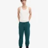 Pantalones de chándal holgados orgánicos - Verde océano