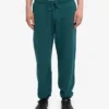 Pantalones de chándal holgados orgánicos - Verde océano