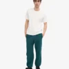 Pantalones de chándal holgados orgánicos - Verde océano