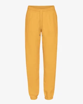 Pantalones de chándal orgánicos - Amarillo quemado