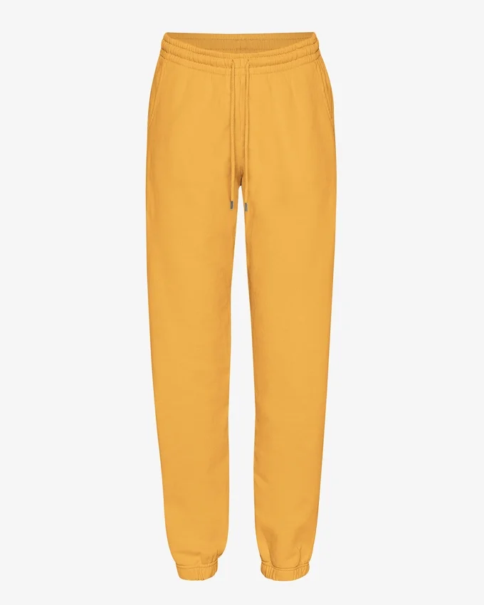 Pantalones de chándal orgánicos - Amarillo quemado