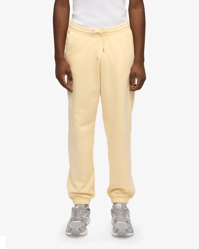 Pantalones de chándal orgánicos - Amarillo suave