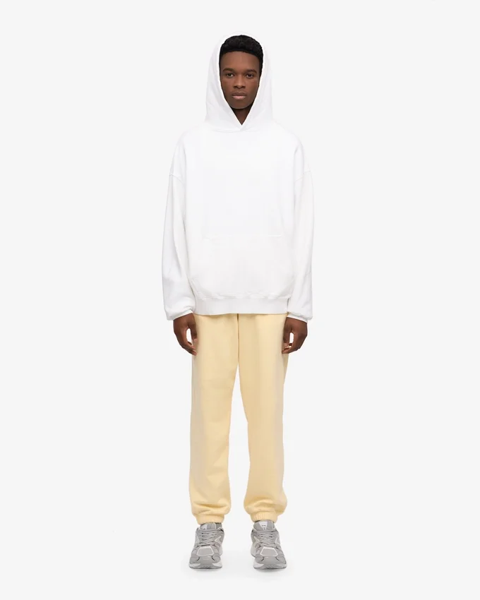 Pantalones de chándal orgánicos - Amarillo suave