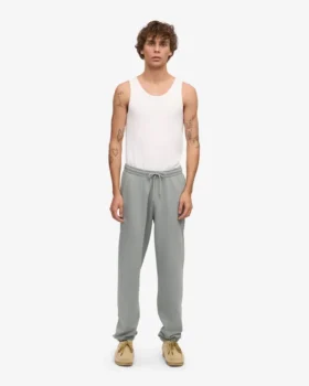 Pantalones de chándal orgánicos – Azul acero