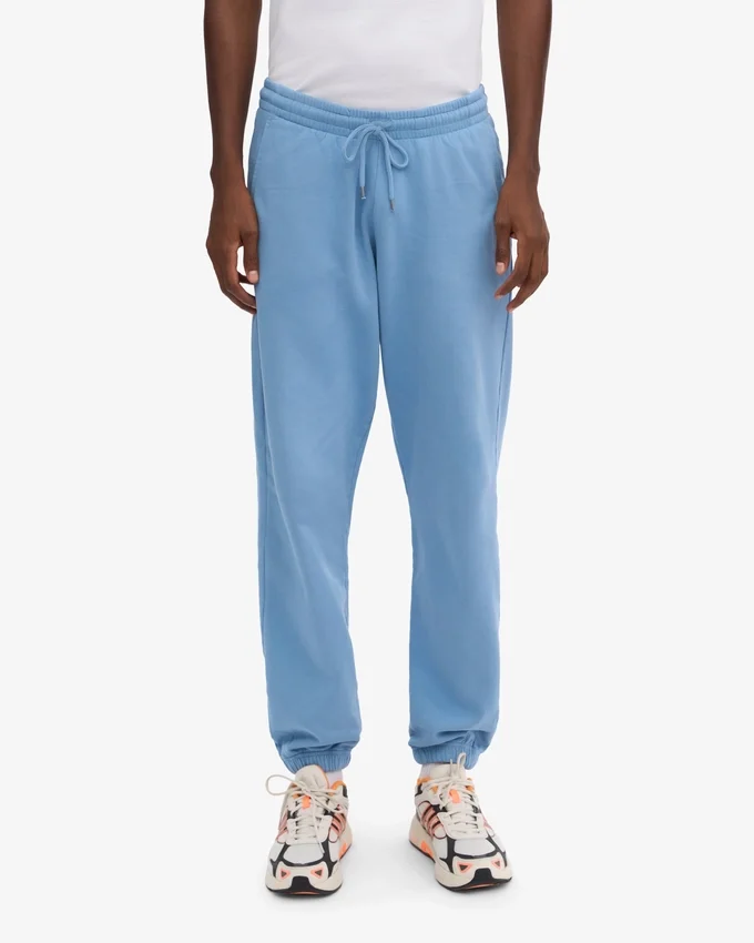 Pantalones de chándal orgánicos - Azul mar