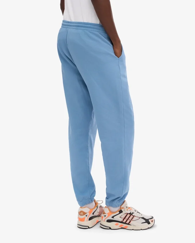 Pantalones de chándal orgánicos - Azul mar
