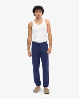 Pantalones de chándal orgánicos – Azul marino