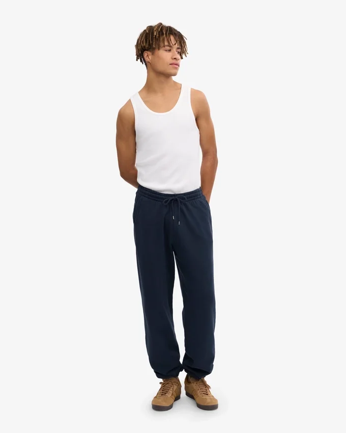 Pantalones de chándal orgánicos - Azul marino