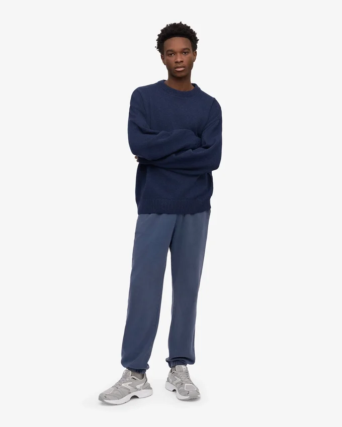 Pantalones de chándal orgánicos - Azul Neptuno