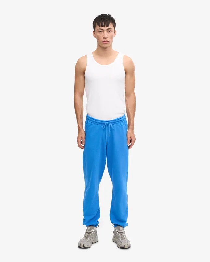 Pantalones de chándal orgánicos - Azul Pacífico