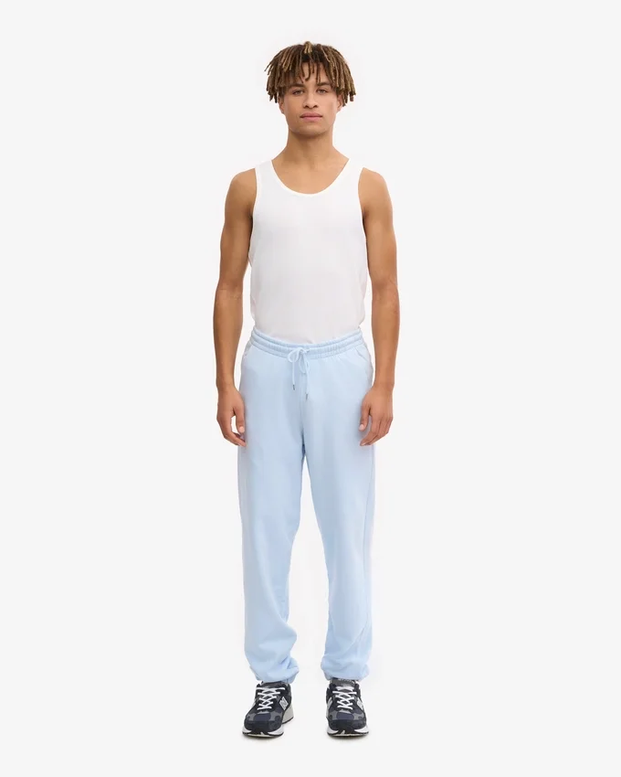 Pantalones de chándal orgánicos - Azul polar
