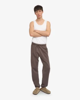 Pantalones de chándal orgánicos – Barro descolorido