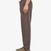 Pantalones de chándal orgánicos - Barro descolorido