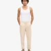 Pantalones de chándal orgánicos - Blanco marfil