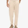 Pantalones de chándal orgánicos - Blanco marfil