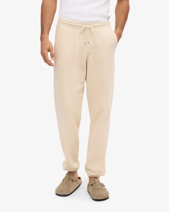 Pantalones de chándal orgánicos - Blanco marfil