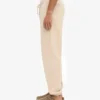 Pantalones de chándal orgánicos - Blanco marfil