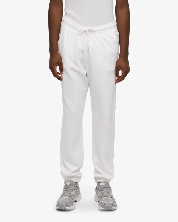 Pantalones de chándal orgánicos - Blanco óptico