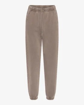 Pantalones de chándal orgánicos - Caqui descolorido