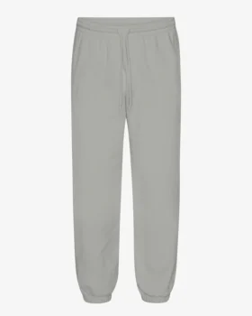 Pantalones de chándal orgánicos de corte holgado - Azul acero