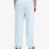 Pantalones de chándal orgánicos de corte holgado - Azul polar