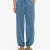 Pantalones de chándal orgánicos de corte holgado - Índigo descolorido