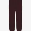Pantalones de chándal orgánicos de corte holgado - Rojo sangre de buey