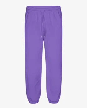 Pantalones de chándal orgánicos de corte holgado - Ultravioleta