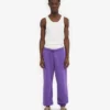 Pantalones de chándal orgánicos de corte holgado - Ultravioleta
