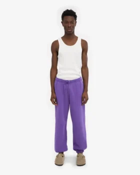 Pantalones de chándal orgánicos de corte holgado – Ultravioleta