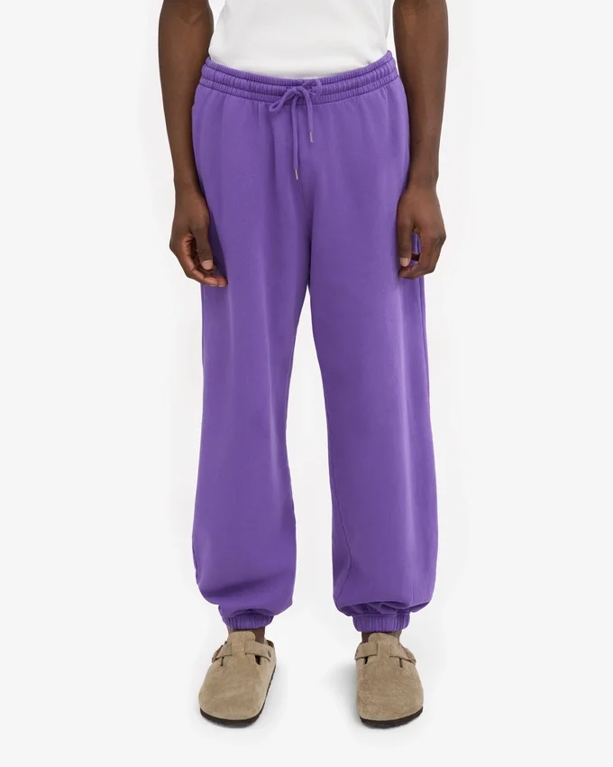Pantalones de chándal orgánicos de corte holgado - Ultravioleta