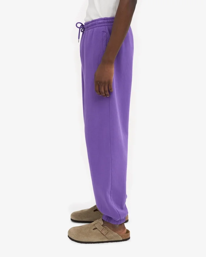Pantalones de chándal orgánicos de corte holgado - Ultravioleta